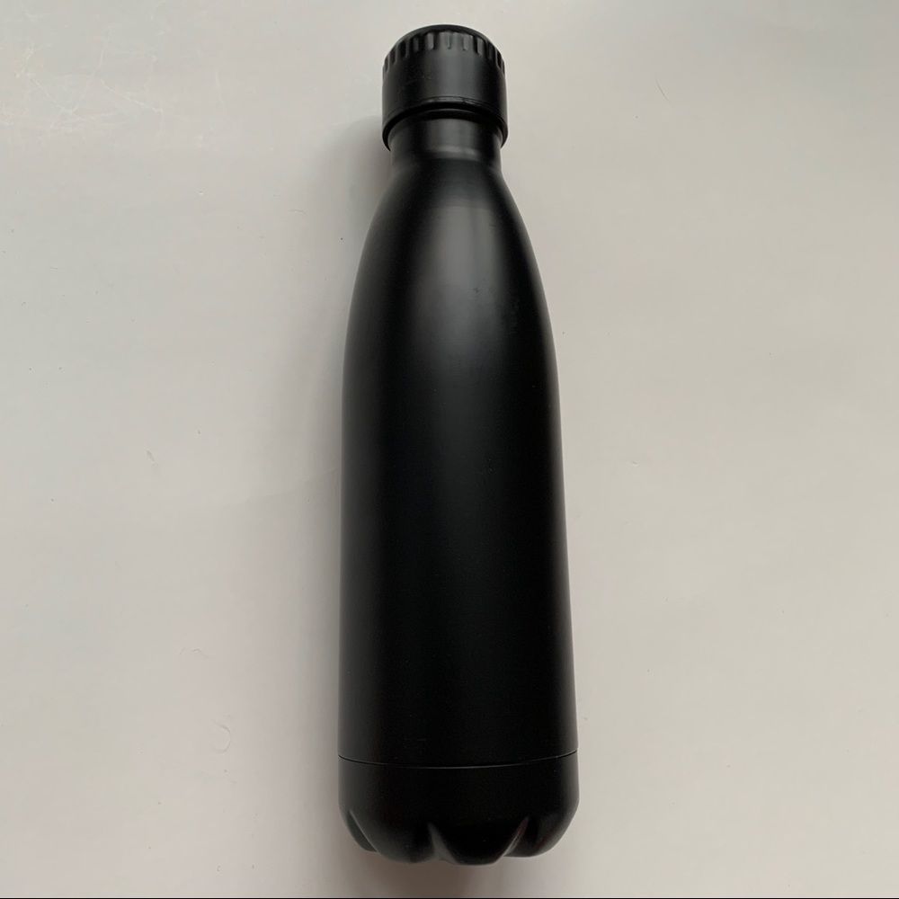 17oz Water Bottle Follow Your Gut Country Life Black Vacuum Insulated Screw Lid - Picture 2 of 6
